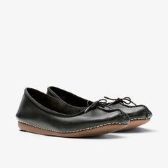Freckle Ice Black Leather | Clarks discount - Women