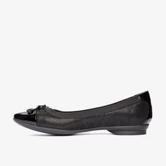 Candra Glow Black Suede | Clarks Sale - Women