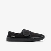 Hopper Run Black Fabric | Clarks discount - Kids