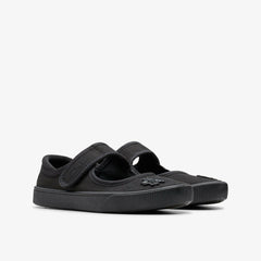 Hopper Go Black Fabric | Clarks discount - Kids