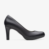 Adriel Viola Black Leather | Clarks discount - Women