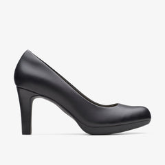 Adriel Viola Black Leather | Clarks discount - Women