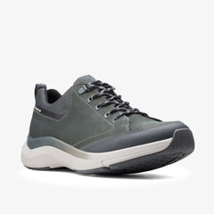 Wave 2.0 Vibe Dark Grey Nubuck | Clarks outlet - Men