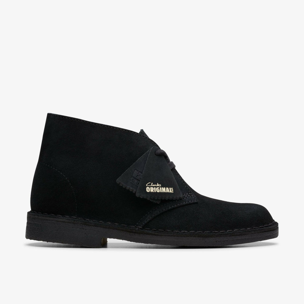 Desert Boot Black Suede | Clarks for sale - Women