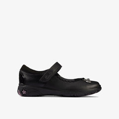 Sea Shimmer Toddler Black Leather | Clarks on Sale - Kids