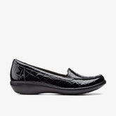 Ashland Jam Black Patent / Crocodile | Clarks on Sale - Women