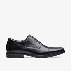 Howard Cap Black Leather | Clarks Sale - Men