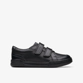 Fawn Strap Kid Black Leather | Clarks for sale - Kids