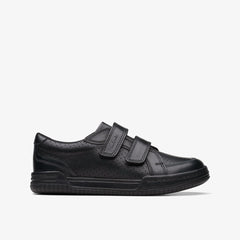 Fawn Strap Kid Black Leather | Clarks for sale - Kids