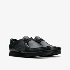 Wallabee Older Black Leather | Clarks for sale - Kids