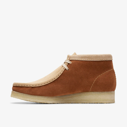 Wallabee Boot Tan Combination | Clarks discount - Women