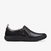 Nalle Lilac Black Leather | Clarks on Sale - Women