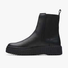 Torhill Maple Ankle Boot Black Leather | Clarks outlet - Women