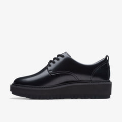 Orianna W Derby Black Leather | Clarks Sale - Women