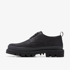Badell Lace Black Nubuck | Clarks outlet - Men