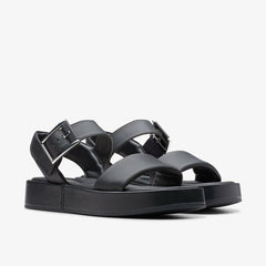 Alda Strap Black Leather | Clarks online - Women