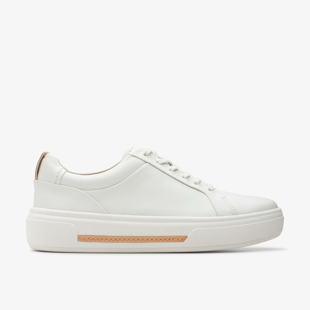 Hollyhock Walk Off White Leather | Clarks on Sale - Women