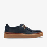 Clarkwood Moc Navy Nubuck | Clarks on Sale - Men