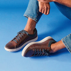 Mapstone Lace Mahogany Leather | Clarks online - Men