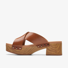 Sivanne Walk Tan Leather | Clarks for sale - Women
