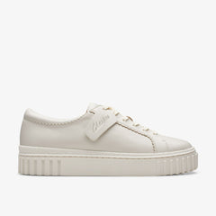 Mayhill Walk Off White Leather | Clarks on Sale - Women