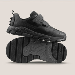 Steggy 2 Pace Kid Black Leather | Clarks outlet - Kids