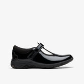 Relda Gem Kid Black Patent | Clarks discount - Kids