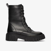 Page Lace Boot Black Leather | Clarks for sale - Women