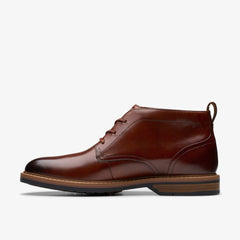 Aldwin Chukka Mid Tan Leather | Clarks discount - Men