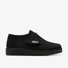 Desert Trek Black Suede | Clarks outlet - Women
