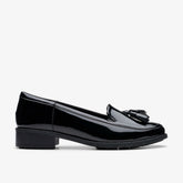 Havisham Edge Loafer Black Patent | Clarks for sale - Women