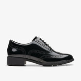 Havisham Oak Black Patent | Clarks discount - Women