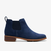 Havisham Top Ankle Boot Navy Suede | Clarks Sale - Women