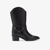 Morzine Rise Black Leather | Clarks for sale - Women