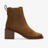 Chamberly Top Walnut Suede | Clarks outlet - Women