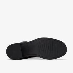 Chamberly Trim Black Leather | Clarks discount - Women