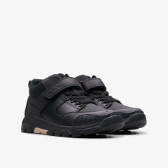 Steggy 2 Glow Kid Black Leather | Clarks discount - Kids