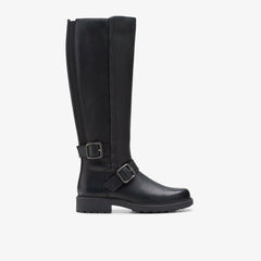 Orinoco2 Tall Black Leather | Clarks on Sale - Women