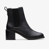 Chamberly Top Black Leather | Clarks Sale - Women