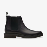 Clarkdale Easy Chelsea Boot Black Leather | Clarks discount - Men