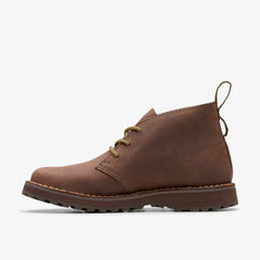 Solsbury Desert Boot Dark Brown Leather | Clarks outlet - Men