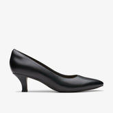 Kepley Vine Black Leather | Clarks Sale - Women