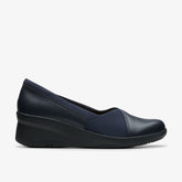 Suttyn Walk Navy Leather | Clarks discount - Women
