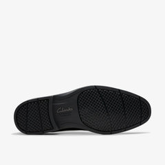 Eldredge Plain Black Leather | Clarks Sale - Men