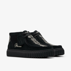 Torhill Woven Black Suede | Clarks Sale - Men