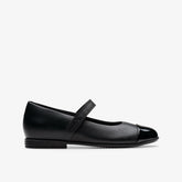 Finja Gem Older Black Leather | Clarks online - Kids