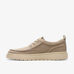Polden Moc Grey Canvas | Clarks Sale - Men