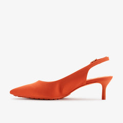 Martine Rose Sling 2 Womens Orange Textile | Clarks on Sale - Women