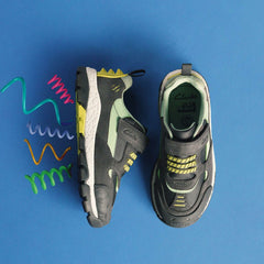 Steggy 2 Park Kid Grey / Green | Clarks on Sale - Kids