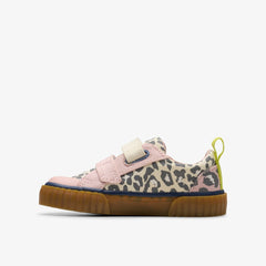 Foxing Vibe Toddler Ecru Canvas | Clarks on Sale - Kids / Babies